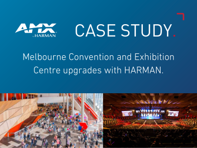 Melbourne Convention & Exhibition Centre upgrades with HARMAN